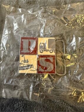 Puget Sound Trucklines Freightlines 1919-1989 70th Ann. Block Belt Buckle #5